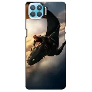 Чехол дракон Беззубик для Oppo A93 (Полет Беззубика)