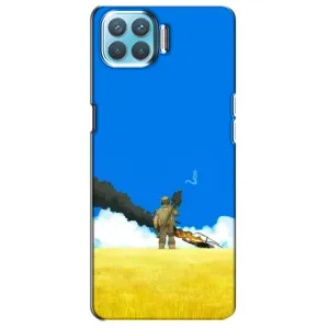 Чехлы на военную тематику для Oppo A93 (Попадание)