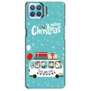 Силиконовый бампер на рождество для Oppo A93 (Рождественское настроение)