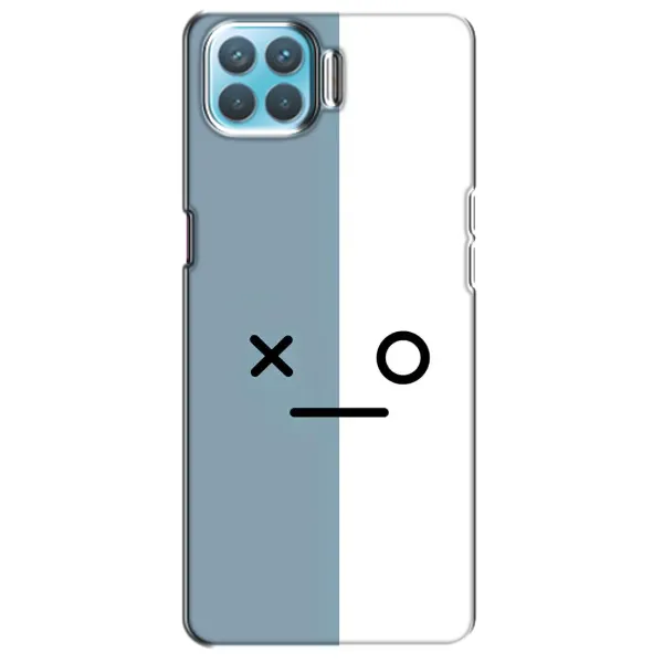 Чохол з малюнком «Сіро-білий» для OPPO A93 Чохол з малюнком «Сіро-білий» для OPPO A93