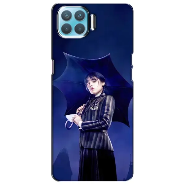 Чехол с рисунком «Уэнсдей с зонтом» для OPPO A93 Чехол с рисунком «Уэнсдей с зонтом» для OPPO A93
