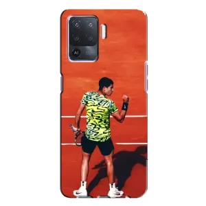 Чохли з прінтом Спортивна тематика для Oppo A94 (Алькарас Тенісист)