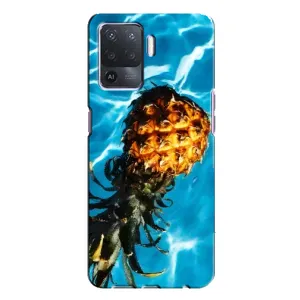 Чохол з зображенням смачної їжі для Oppo A94 (Ананас)