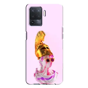Чохол з Прикольним Принтом на Oppo A94 (АРТ Статуя)