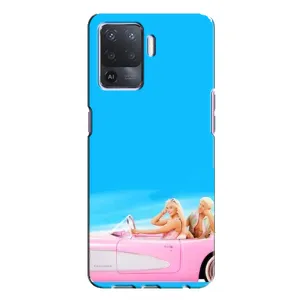 Силіконовый Чохол Барбі фільм на Oppo A94 (Барбі і Кен)