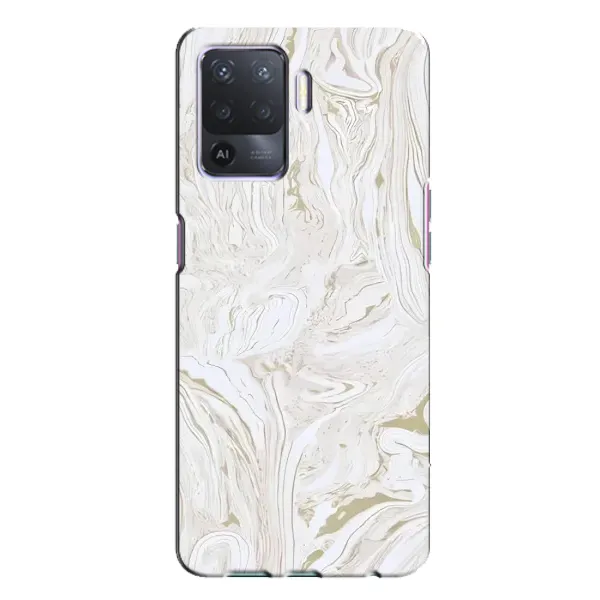 Чехол с рисунком «белый мрамор» для OPPO A94 Чехол с рисунком «белый мрамор» для OPPO A94