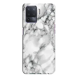 Чехол с рисунком «Белый мрамор» для OPPO A94