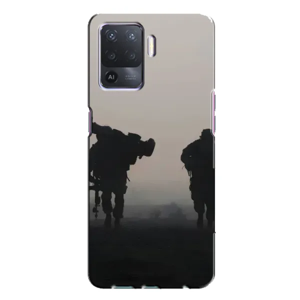 Чехол с рисунком «Бой солдат» для OPPO A94 Чехол с рисунком «Бой солдат» для OPPO A94