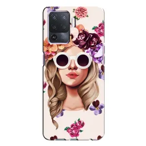 Чехол с картинкой Модные Девчонки Oppo A94 (Девушка в очках)