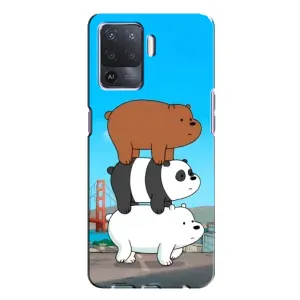 Чехлы с Пандами на Oppo A94 (Друзья)