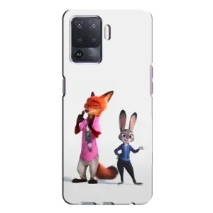 Силіконовий чохол з принтом Зоотрополіс для Oppo A94 (Джуді і Нік)