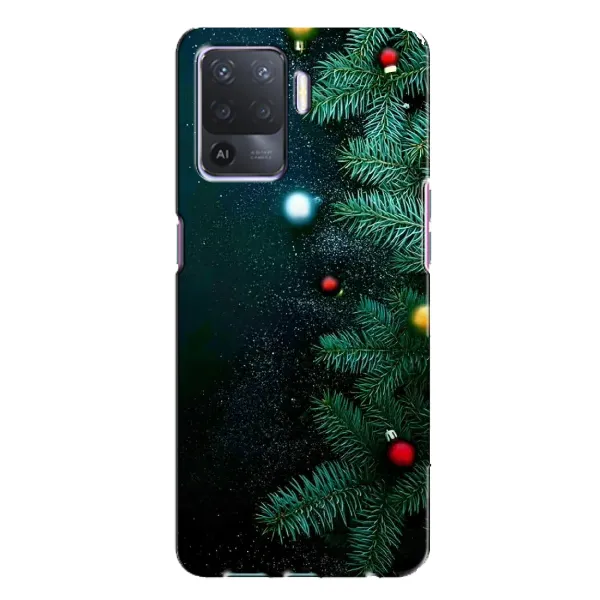 Чехол с рисунком «Елка» для OPPO A94