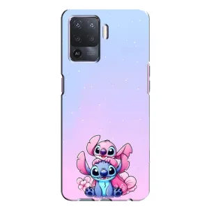 Чохол з малюнком Стіч для OPPO A94 (Ейнджел і Стіч)