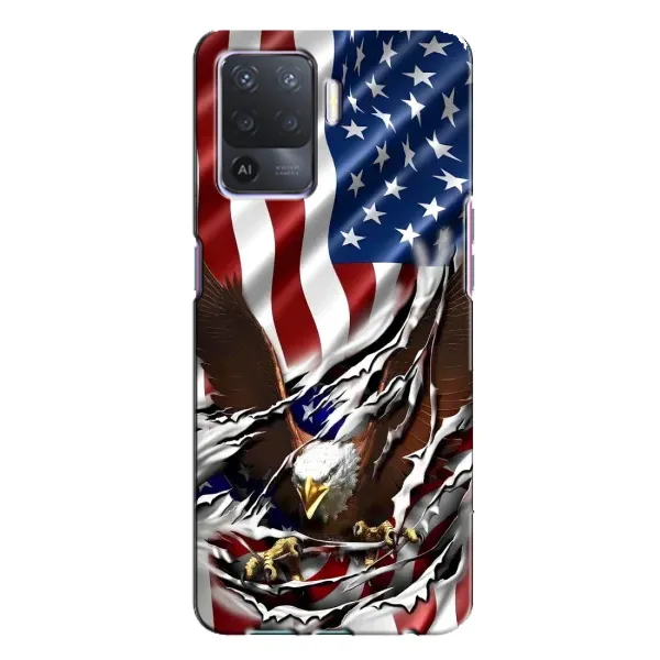 Чехол с рисунком «Флаг USA» для OPPO A94