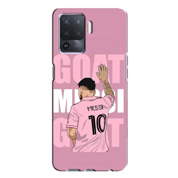 Чехол с рисунком «GOAT MESSI» для OPPO A94