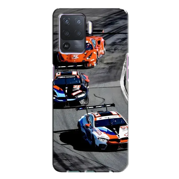 Чехол с рисунком «Гонщики» для OPPO A94