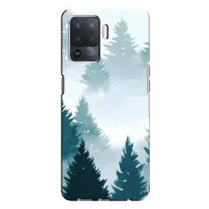 Летний Чехол на Oppo A94 (Горный лес)
