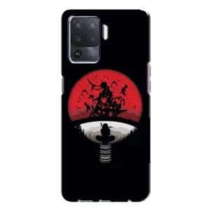 Чохли з принтом Ітачі Учіха на Oppo A94 (Ітачі на чорному)
