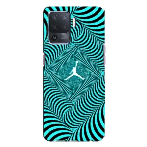 Силиконовый Чехол Nike Air Jordan на Оппо А94 (Jordan)