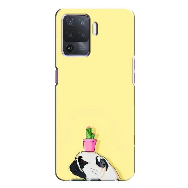 Чехол с рисунком «Кактус на голове» для OPPO A94 Чехол с рисунком «Кактус на голове» для OPPO A94