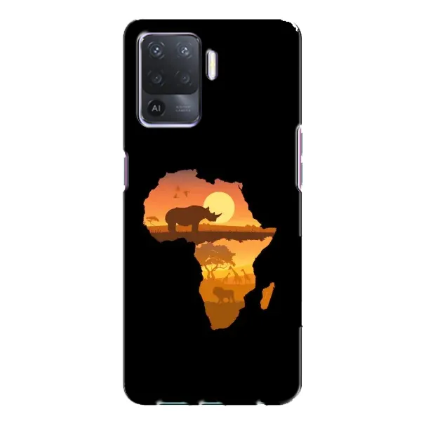Чехол с рисунком «Карта» для OPPO A94 Чехол с рисунком «Карта» для OPPO A94