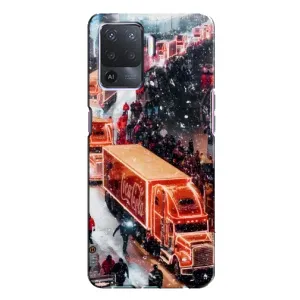 Чехлы на Новый Год Oppo A94 (Кока Кола)