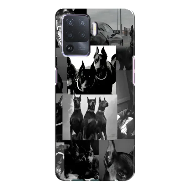 Чохол з малюнком «Колаж Доберман» для OPPO A94 Чохол з малюнком «Колаж Доберман» для OPPO A94