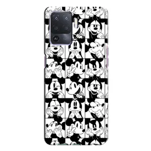 Чехол с рисунком «Коллаж Микки Маус» для OPPO A94