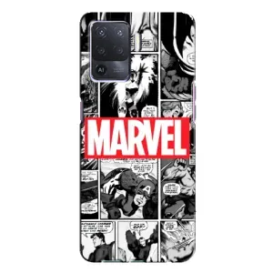Силіконовий Чохол для Oppo A94 (Комікс Марвел)