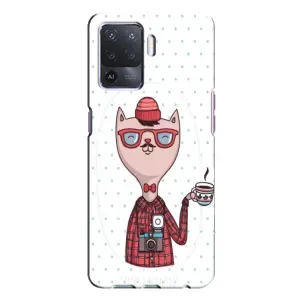 Чехол на тематику: Коты для OPPO A94 (Кот аристократ)