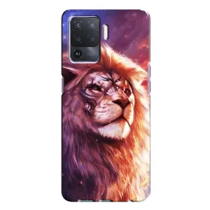 Чехол с картинкой на Oppo A94 (Красочный ЛЕВ)