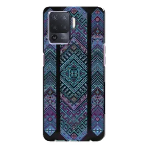 Силиконовый Чехол на Oppo A94 (Крутой орнамент)