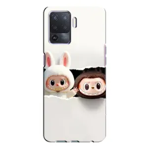 Чехол с рисунком «Фигурки Labubu» для OPPO A94