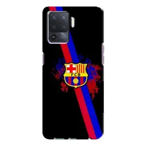 Чохол для Oppo A94 (Барселона) (Лого Барси)
