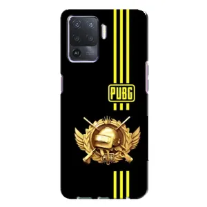 Чохол (TPU) з картинкою "Лого Пабг" на Оппо А94 (Логотип PUPG)
