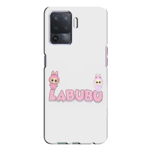 Чохол з принтом Лабубу для Oppo A94 (Логотип Лабубу)