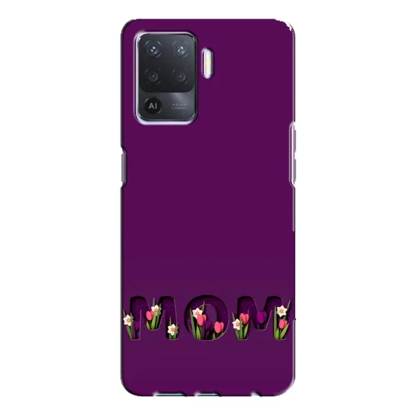 Чехол с рисунком «Мама с цветами» для OPPO A94 Чехол с рисунком «Мама с цветами» для OPPO A94