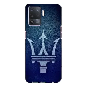Чехлы с тематикой "Крутые машины" на Oppo A94 (Лого Maserati)