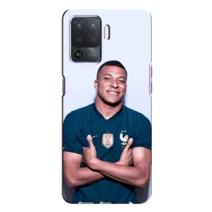 Чохол (TPU) з Футболістом на Oppo A94 (Мбаппешичка)