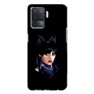 Чохол з картинкою Венсдей на Oppo A94 (Мила Венсдей)