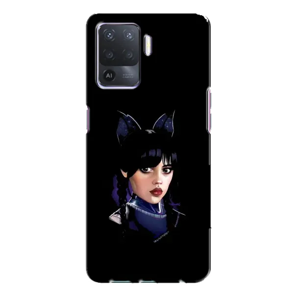 Чехол с рисунком «Милая Уэнсдей» для OPPO A94 Чехол с рисунком «Милая Уэнсдей» для OPPO A94
