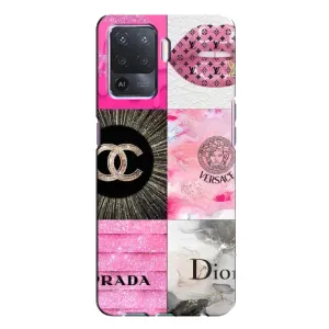 Чехол (Dior, Prada, YSL, Chanel) для Oppo A94 (Модница)