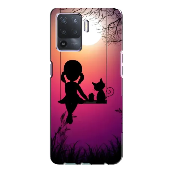 Чохол з малюнком «На гойдалці» для OPPO A94 Чохол з малюнком «На гойдалці» для OPPO A94