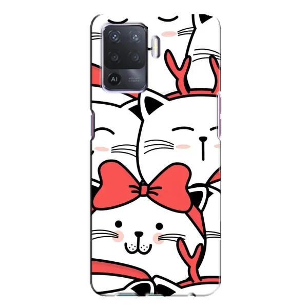 Чехол с рисунком «Новогодние котики» для OPPO A94 Чехол с рисунком «Новогодние котики» для OPPO A94