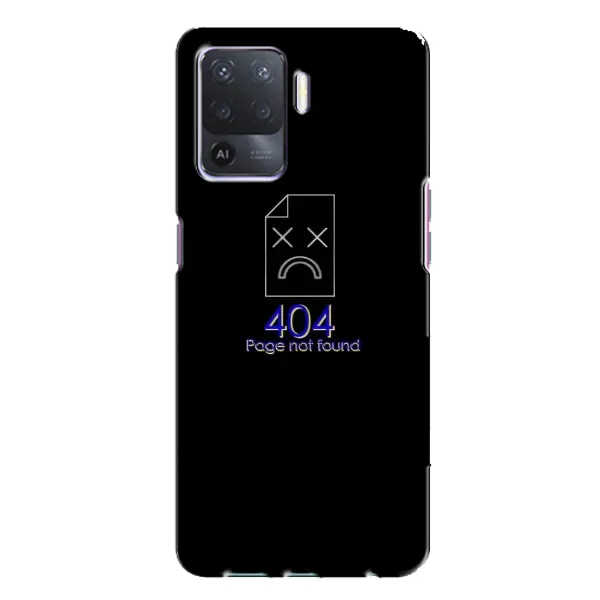 Чохол з малюнком «Помилка 404» для OPPO A94 Чохол з малюнком «Помилка 404» для OPPO A94