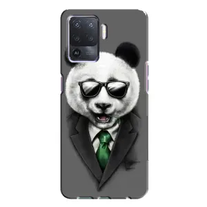 Чехлы с Пандами на Oppo A94 (Панда в очках)