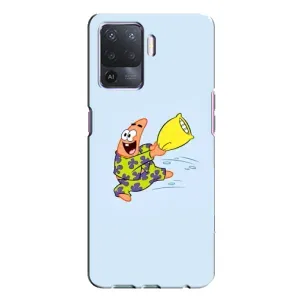 Чехол с рисунком «Патрик с подушкой» для OPPO A94