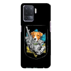 Чехол с принтом для Oppo A94 (Патрон Воин)
