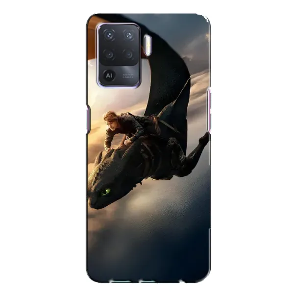 Чехол с рисунком «Полет Беззубика» для OPPO A94