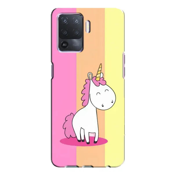 Чехол с рисунком «Радужный Единорог» для OPPO A94 Чехол с рисунком «Радужный Единорог» для OPPO A94
